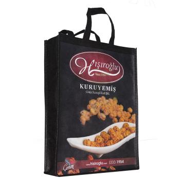 Nonwoven Tela Şekerleme Kuruyemişçi Çantası - 32x45x15 cm