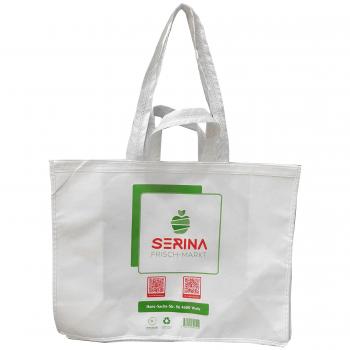 Nonwoven Tela Market Çift Kulplu Çanta 50x40x20 cm