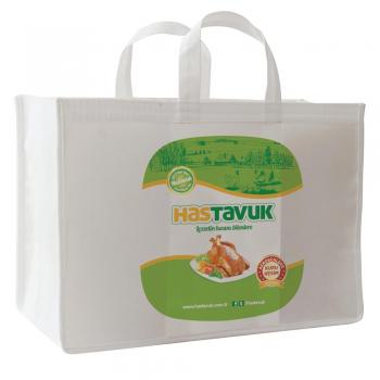 Nonwoven Tela Kasap ve Piliç Çantası - 42x32x15 cm