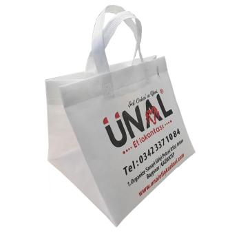 Ultrasonik Restaurant Lokanta Cafe Tela Nonwoven Çanta